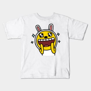 KakaoTalk Friends Muzi (Ecstatic) Kids T-Shirt